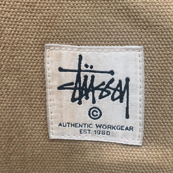 Stussy Work Pant, Suede Kee Patch - Picture 3 of 4
